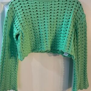 Zara Kids Mint Green Knit Top